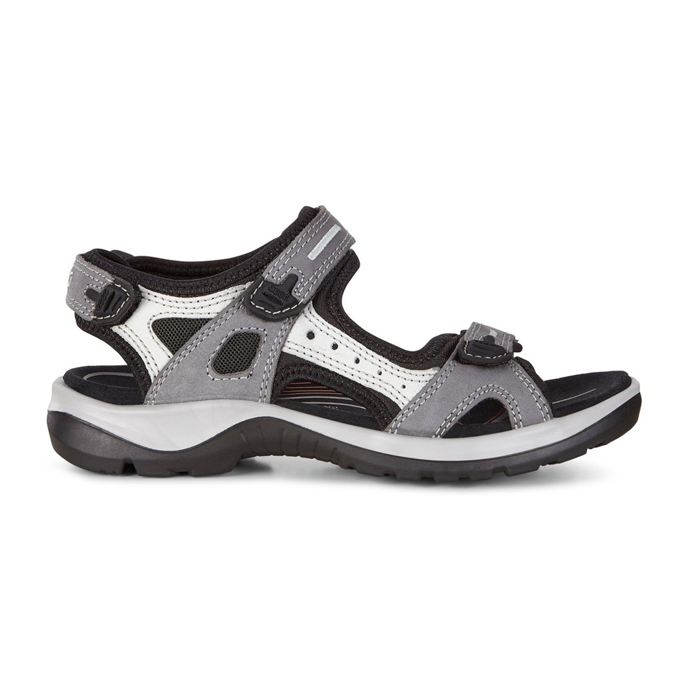 ECCO Womens Sandals Dark Grey - Yucatan - WCH-125067